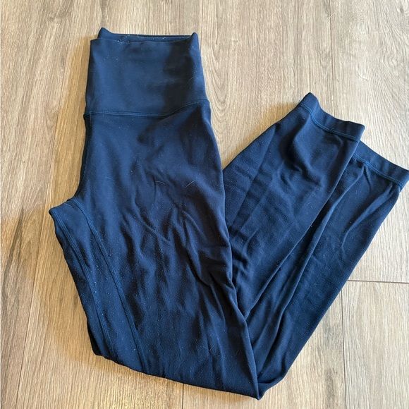 Lululemon athletica size 6 navy blue align leggings - Picture 1 of 4